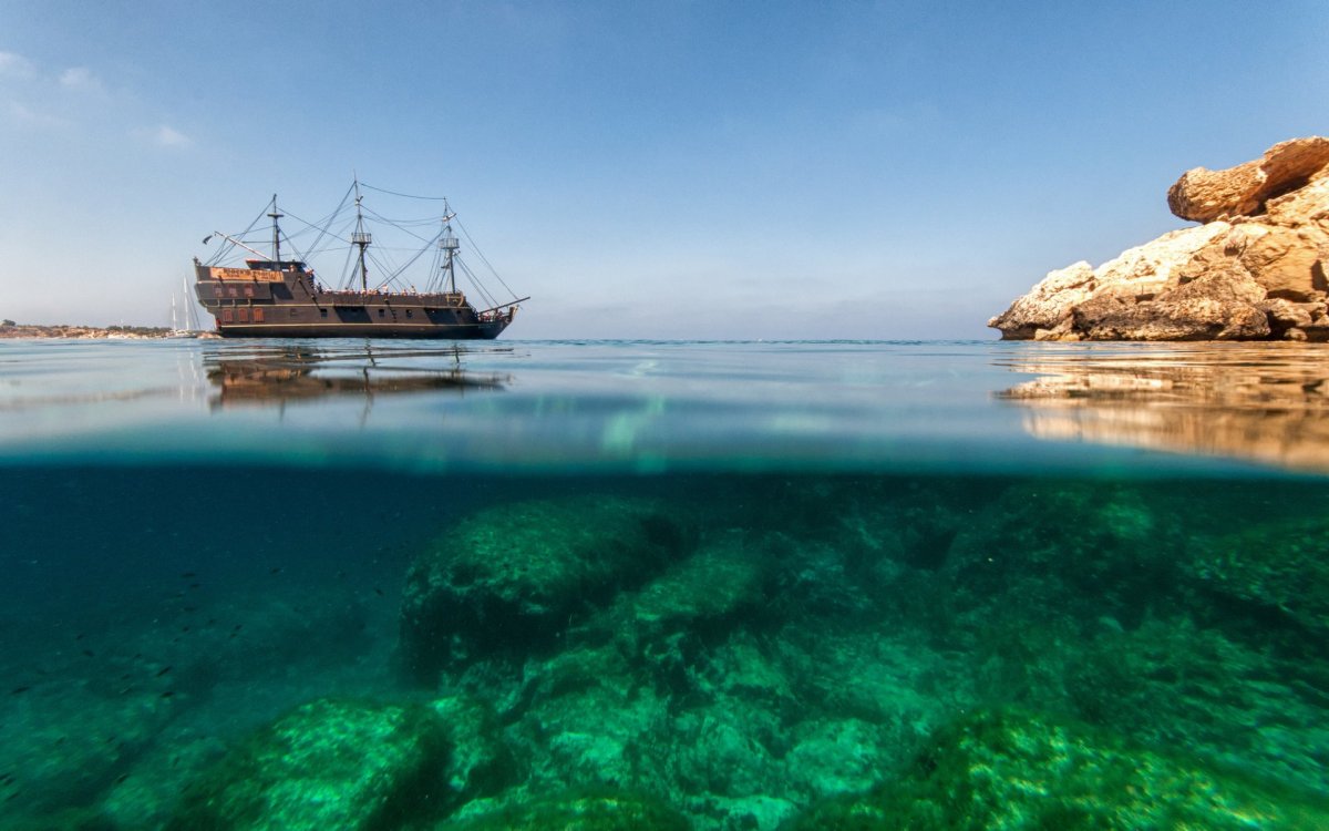 Ораньестад остров корабль