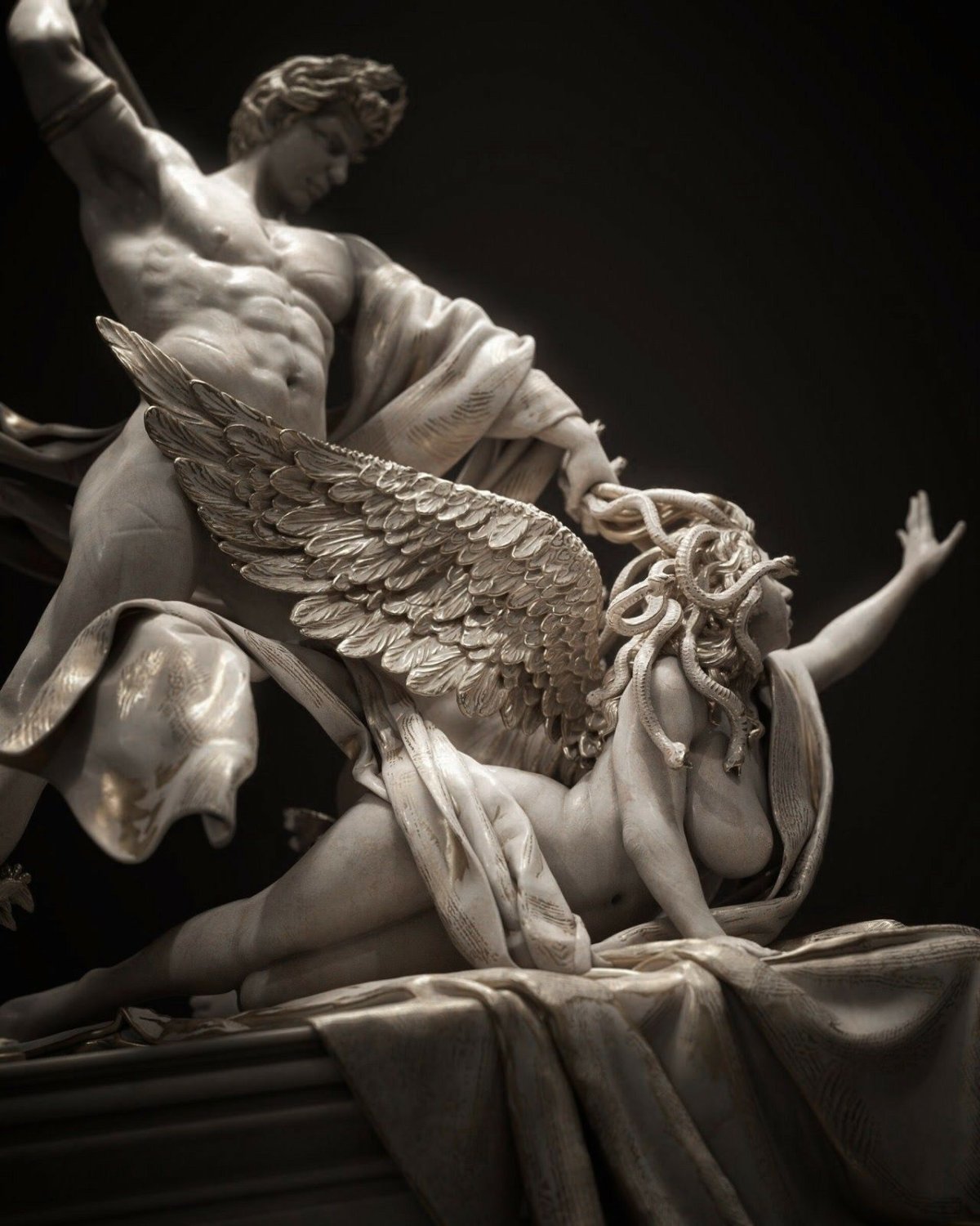 Medusa and Perseus by doc Zenith