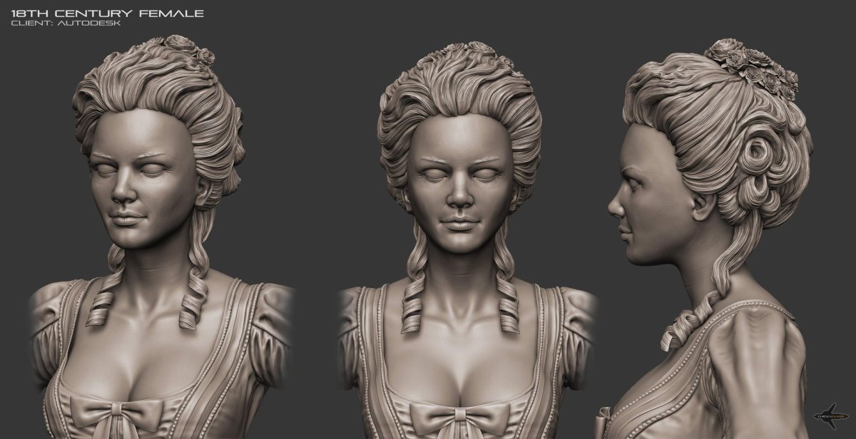 3д моделирование в Zbrush