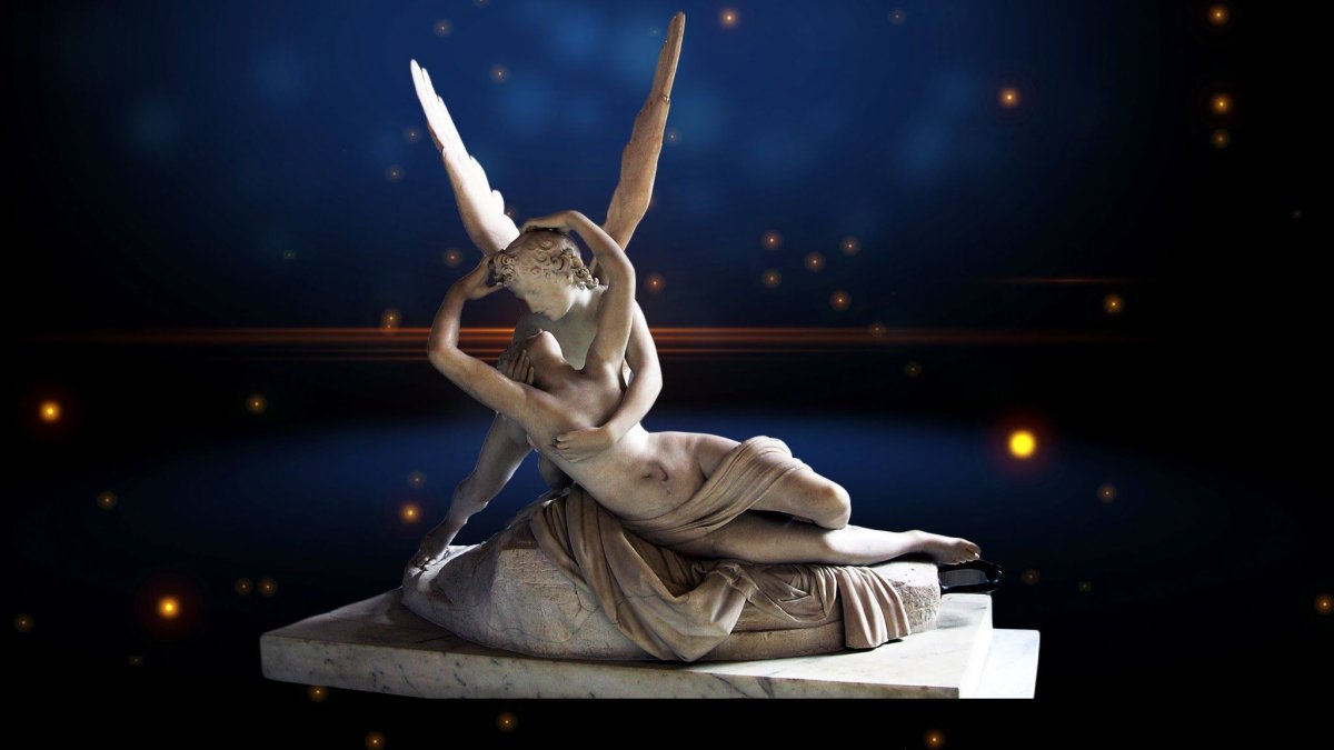 Antonio Canova Psyche Revived by Cupid's Kiss
