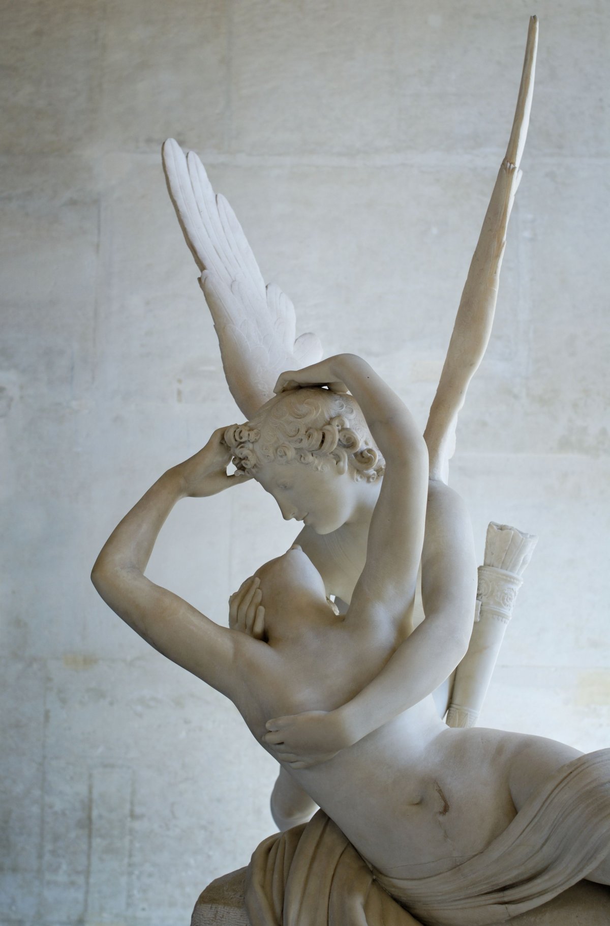 Амур и Психея, Антонио Канова, 1793, мрамор, Лувр, Париж