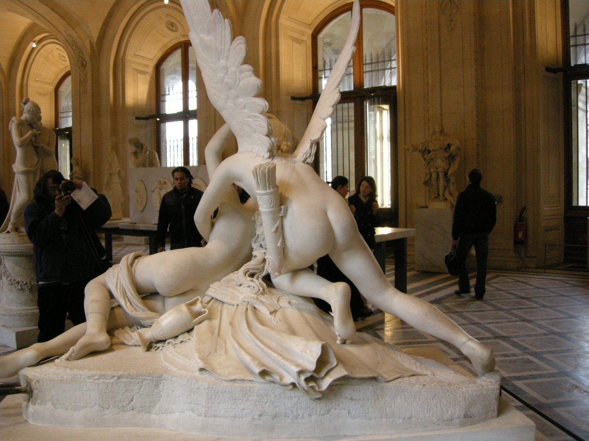 Антонио Канова. Амур и Психея (1787—1793, Париж, Лувр)