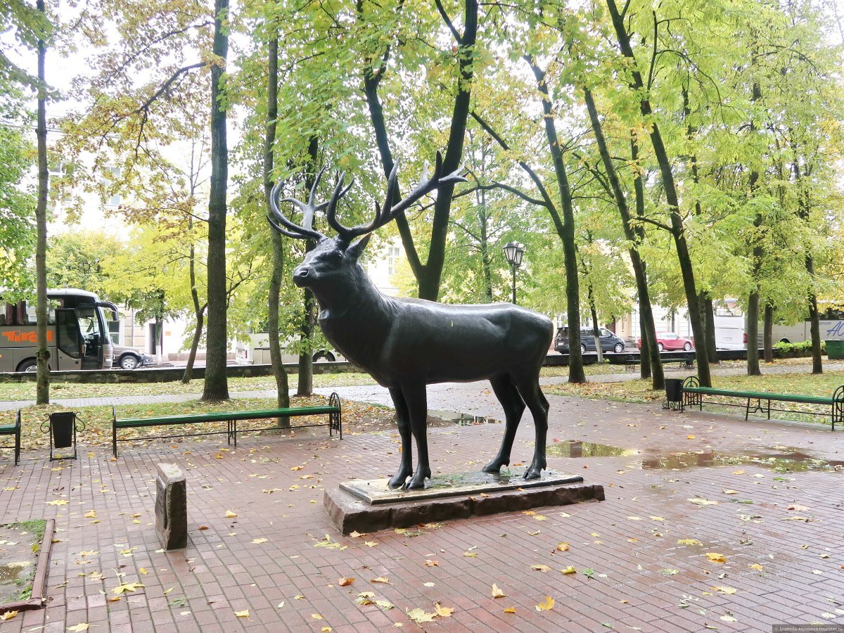 Сад Блонье Смоленск олень