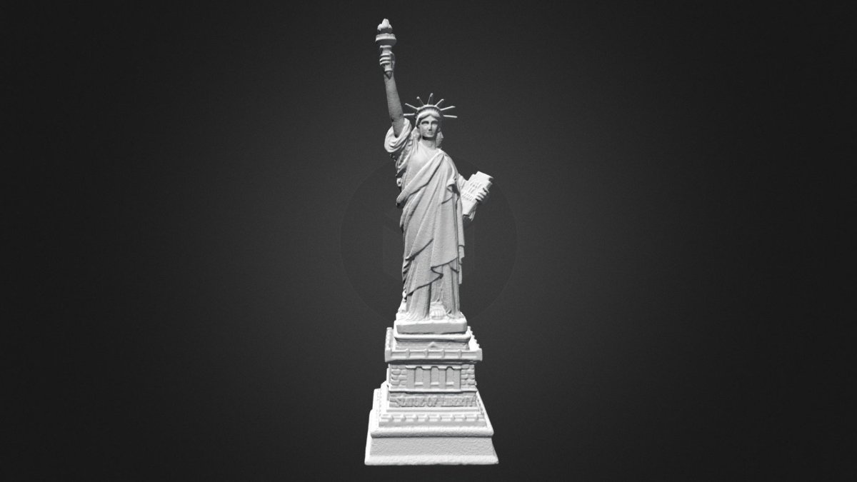 Statue of Liberty 3d scan