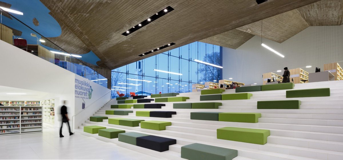 Городская библиотека Сейняйоки от JKMM Architects