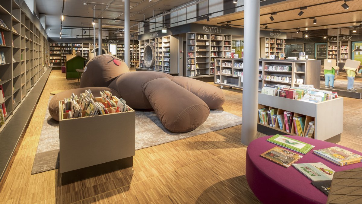 Bibliotek детская библиотека в Норвегии