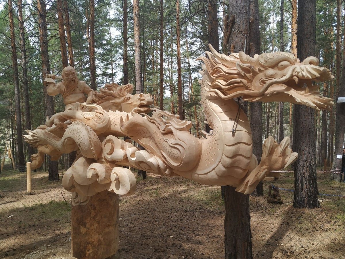 Садовые парковые скульптуры Лукоморье