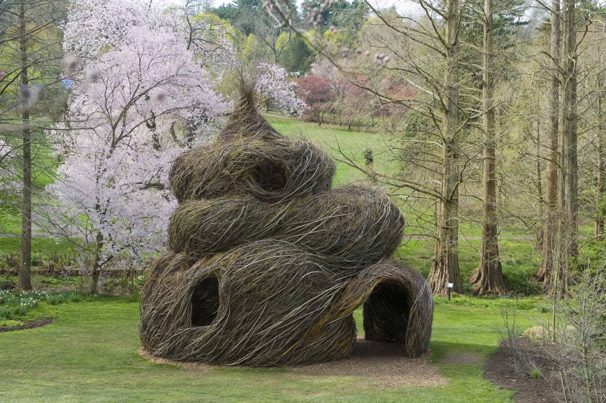 Скульптуры Patrick Dougherty