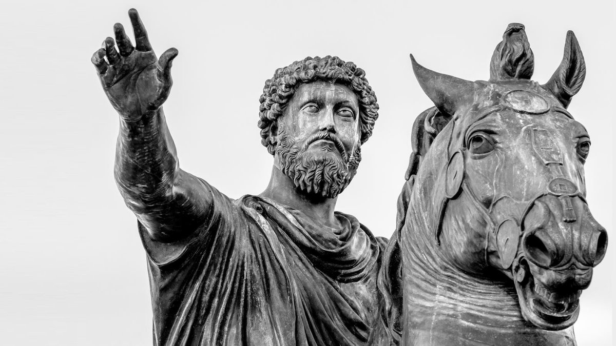 Greek Statue Марк Аврелий
