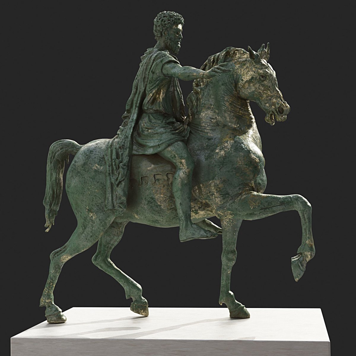 Roman Equestrian Statue of Marcus Aurelius