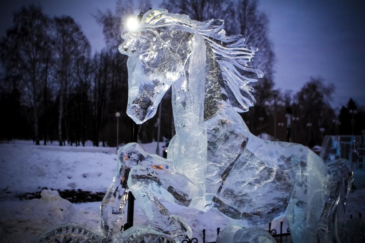 Ледяные скульптуры Томск