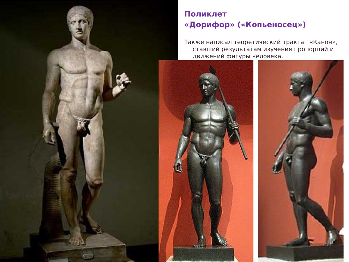 Канон Поликлета Дорифор