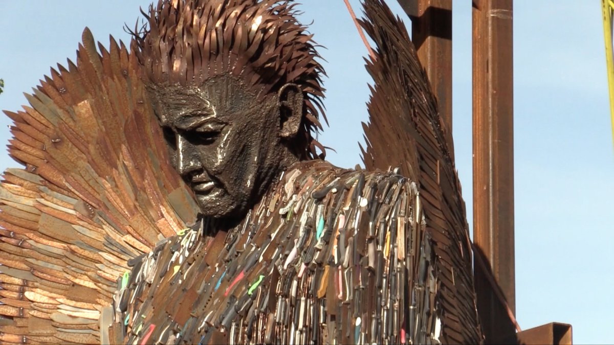 Knife Angel скульптура