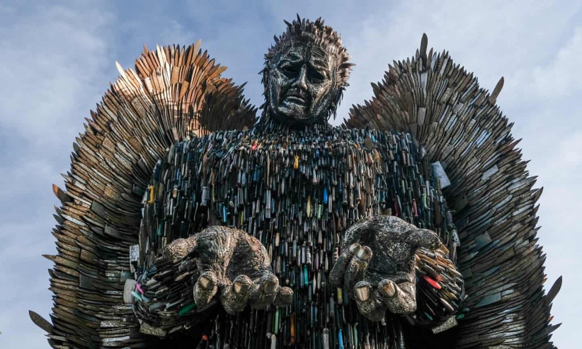Knife Angel скульптура