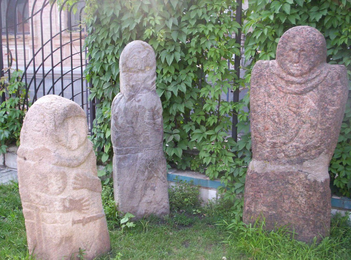 Половецкие каменные бабы Саратов