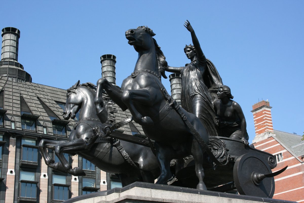 Памятник Королеве Боудикке в Лондоне