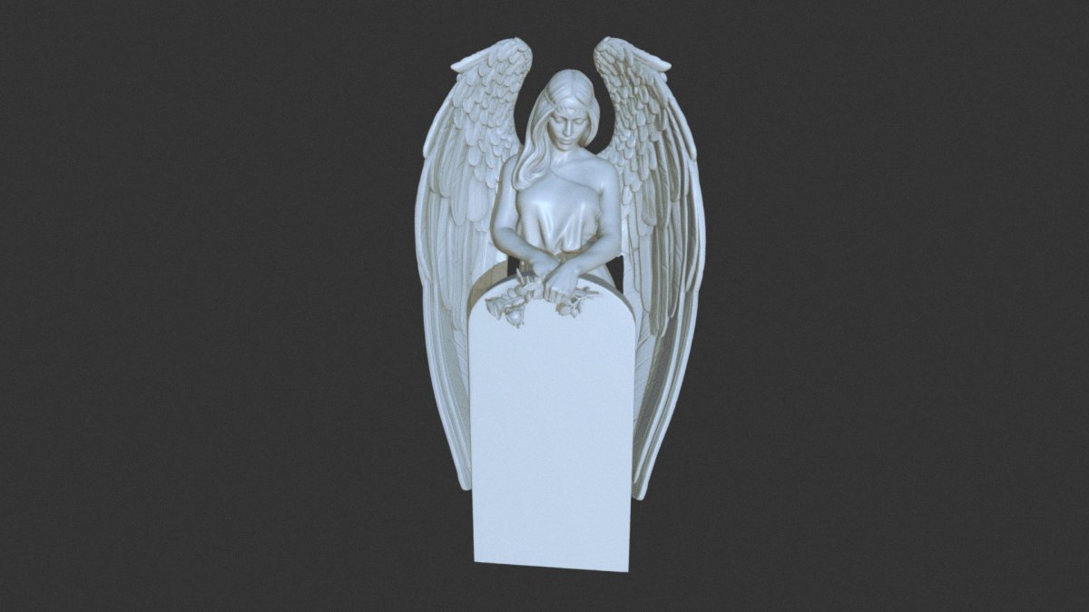 Ангел 3d модель
