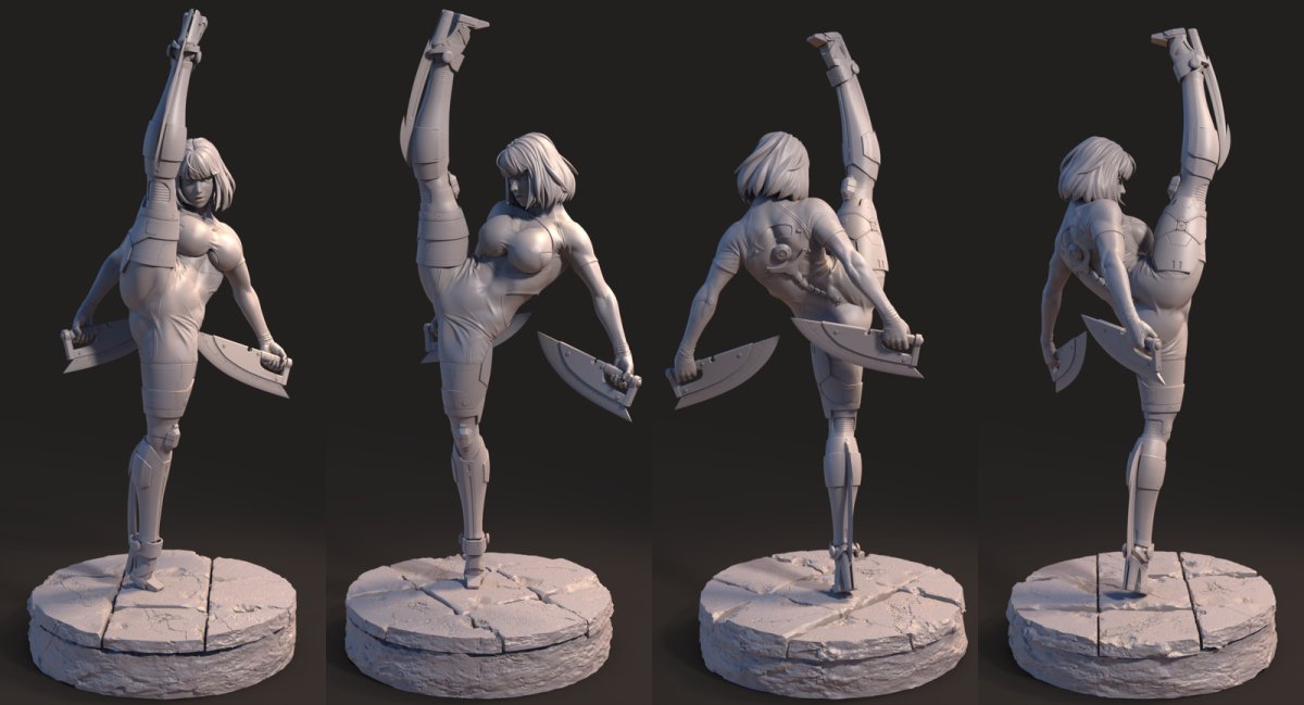 3d model Джин