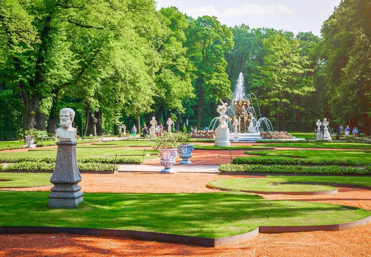 Летний сад Петра первого Санкт Петербург