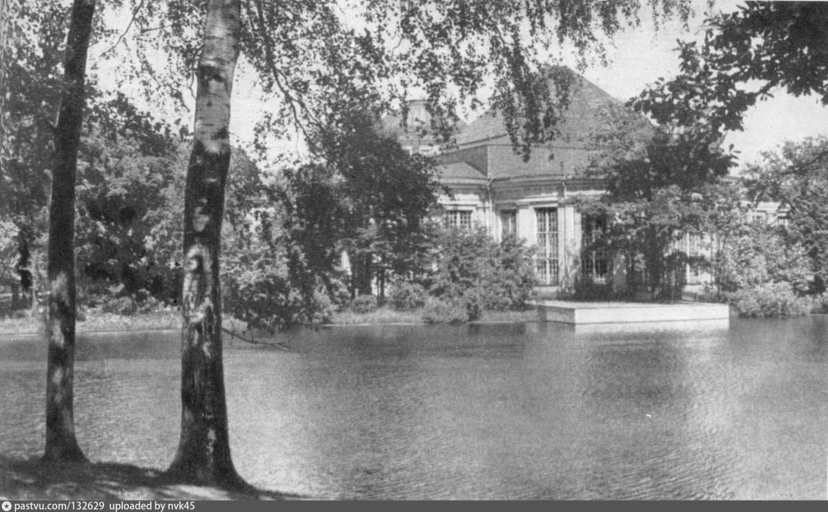 Таврический сад и дворец 1913