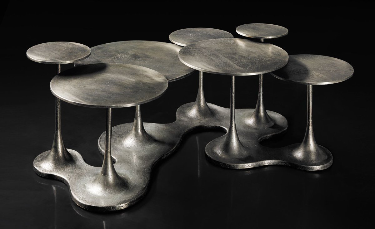 Bernhardt Randolph end Table circlet Cocktail Table