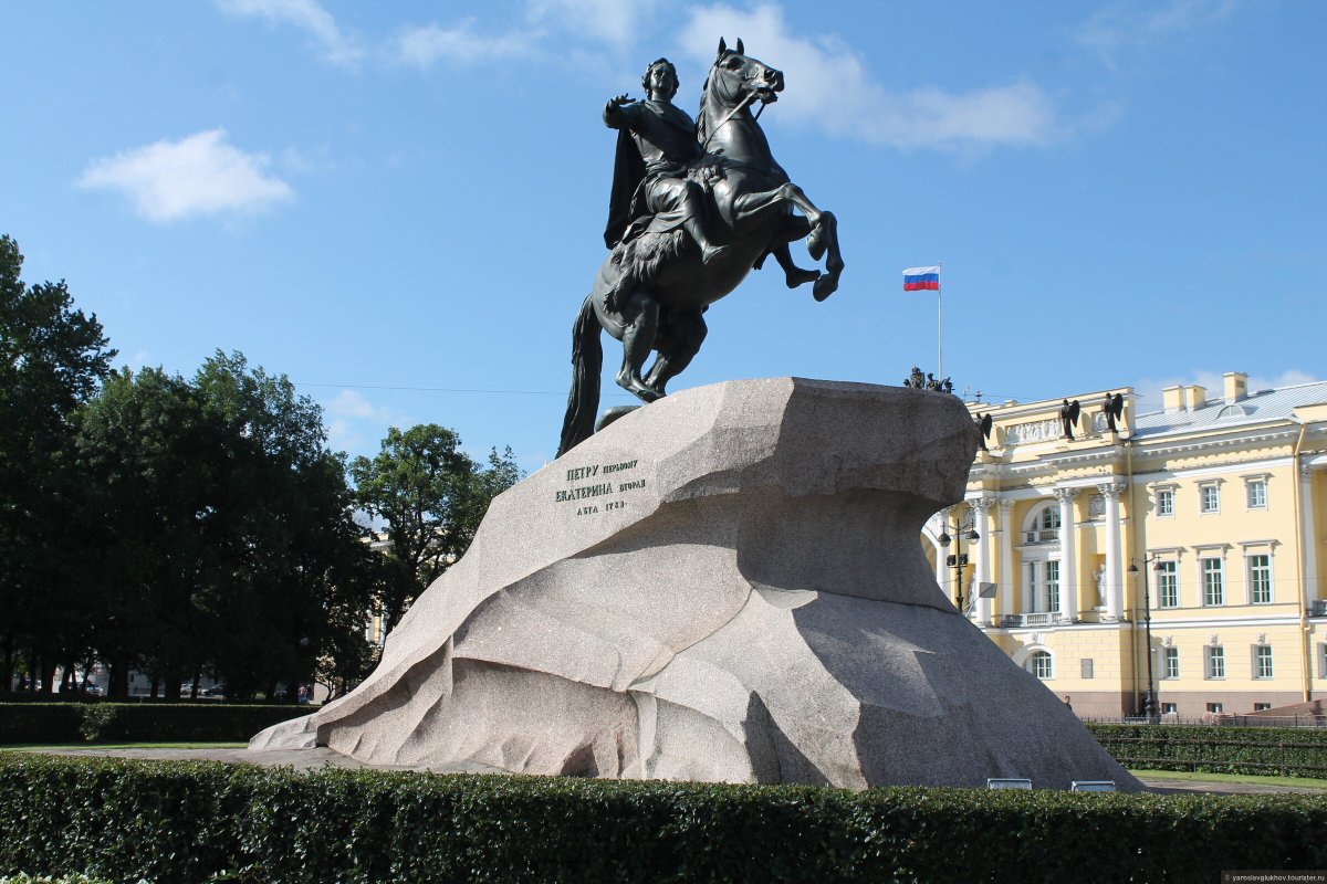 Символ Санкт-Петербурга медный всадник