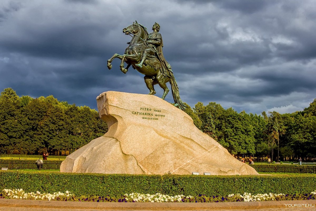 Медный всадник памятник Петру 1