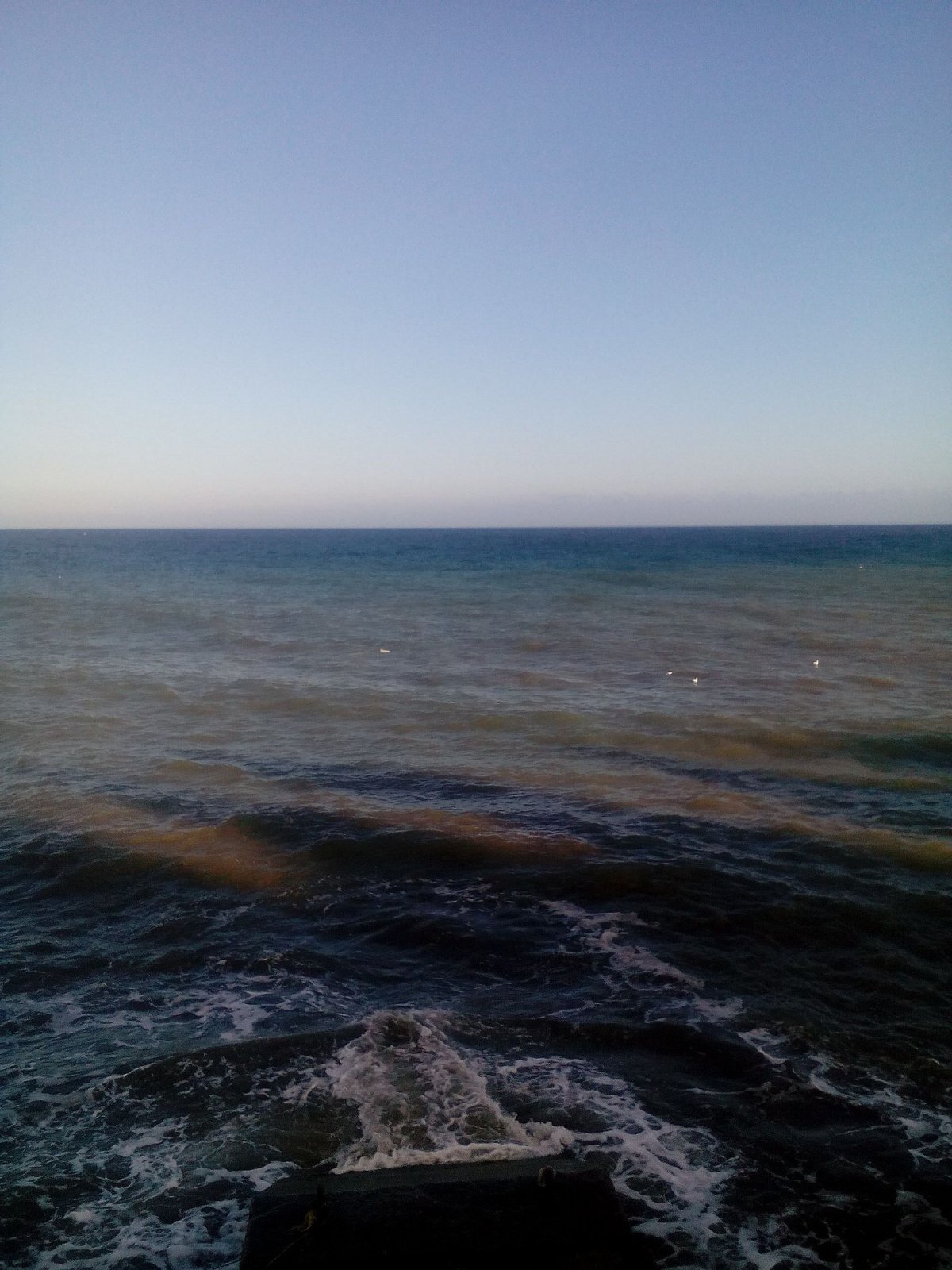 Вид на черное море