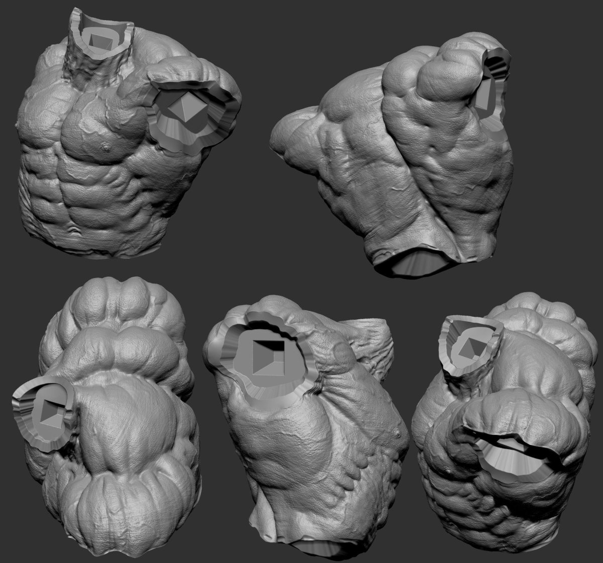 Zbrush фигура