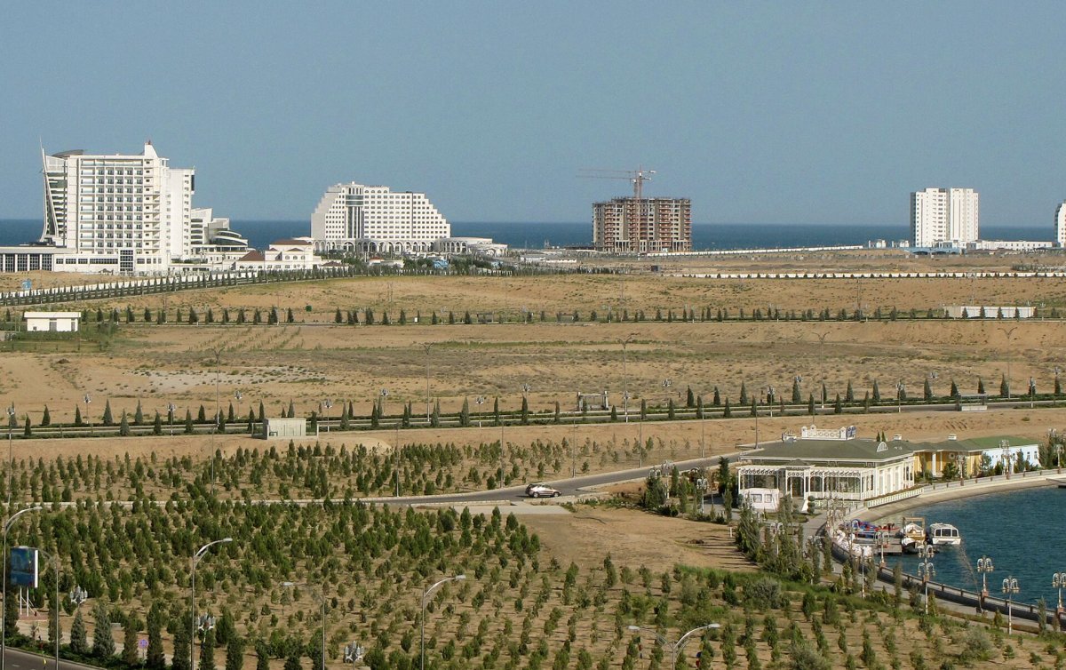 Курорт Аваза Туркменистан