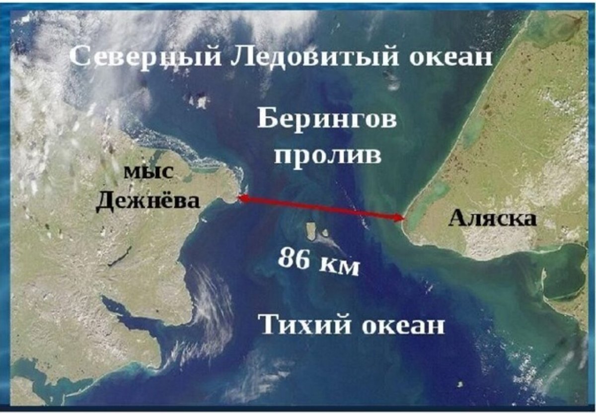 Остров Крузенштерна в Беринговом проливе