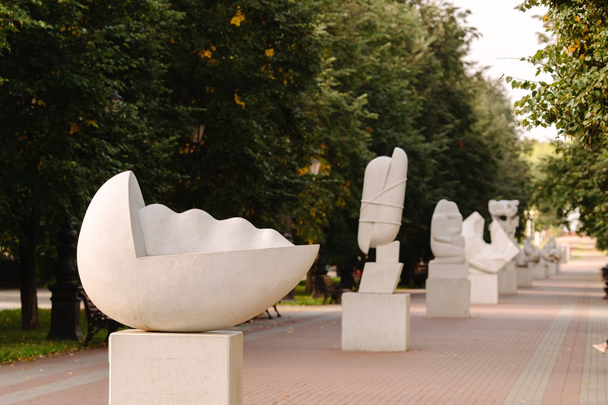 Аллея современной городской скульптуры ARTTERRIA Уфа