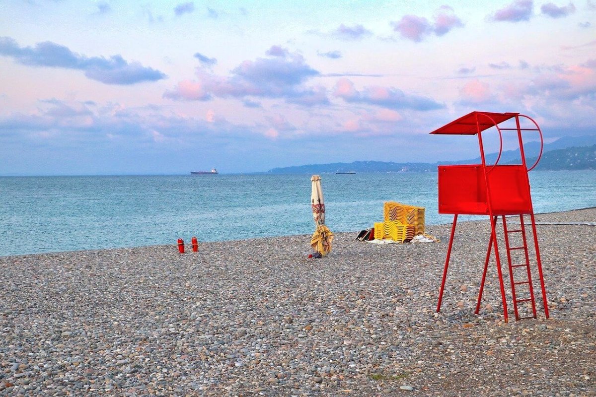 Чистое море в Батуми