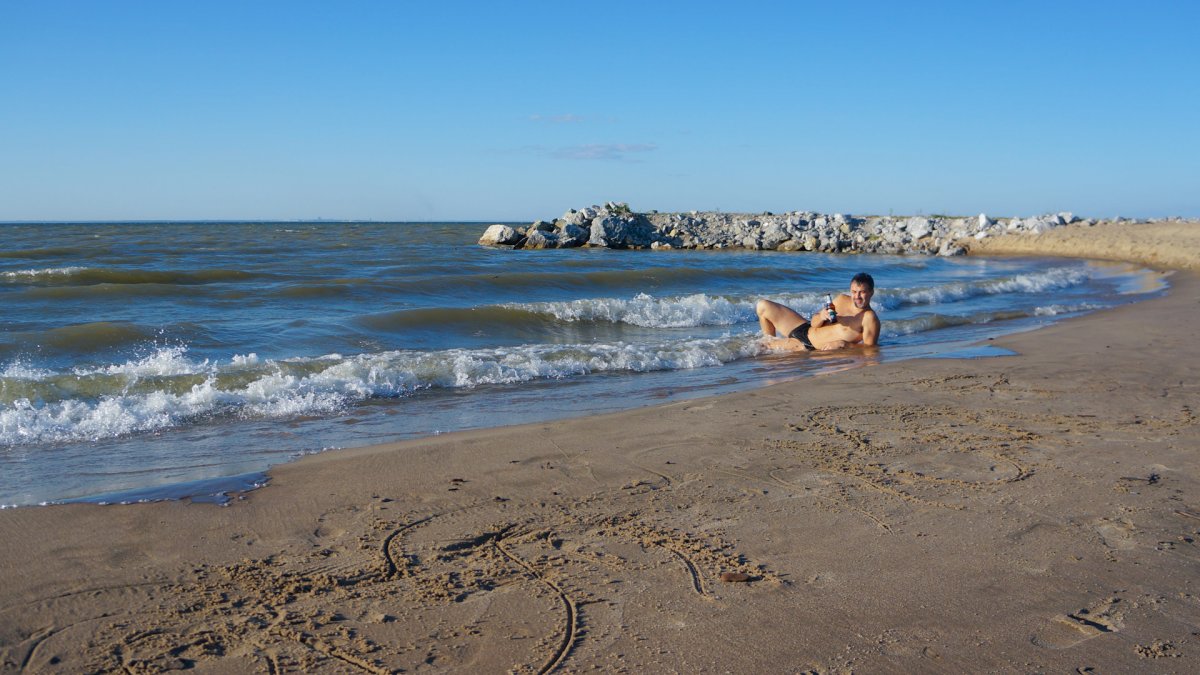 Кемпинг в Новосибирске на Обском море