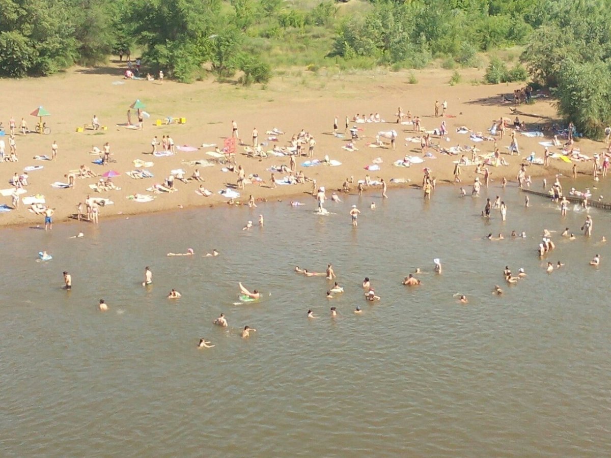 Пляж Бузулук