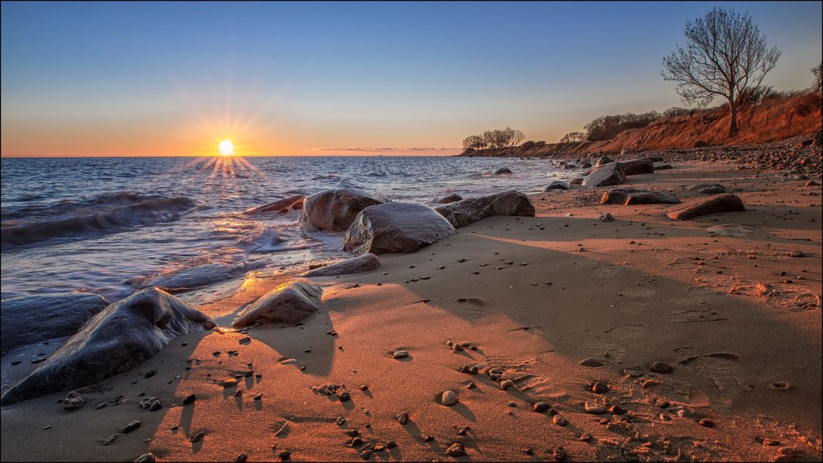Латвия Балтийское море