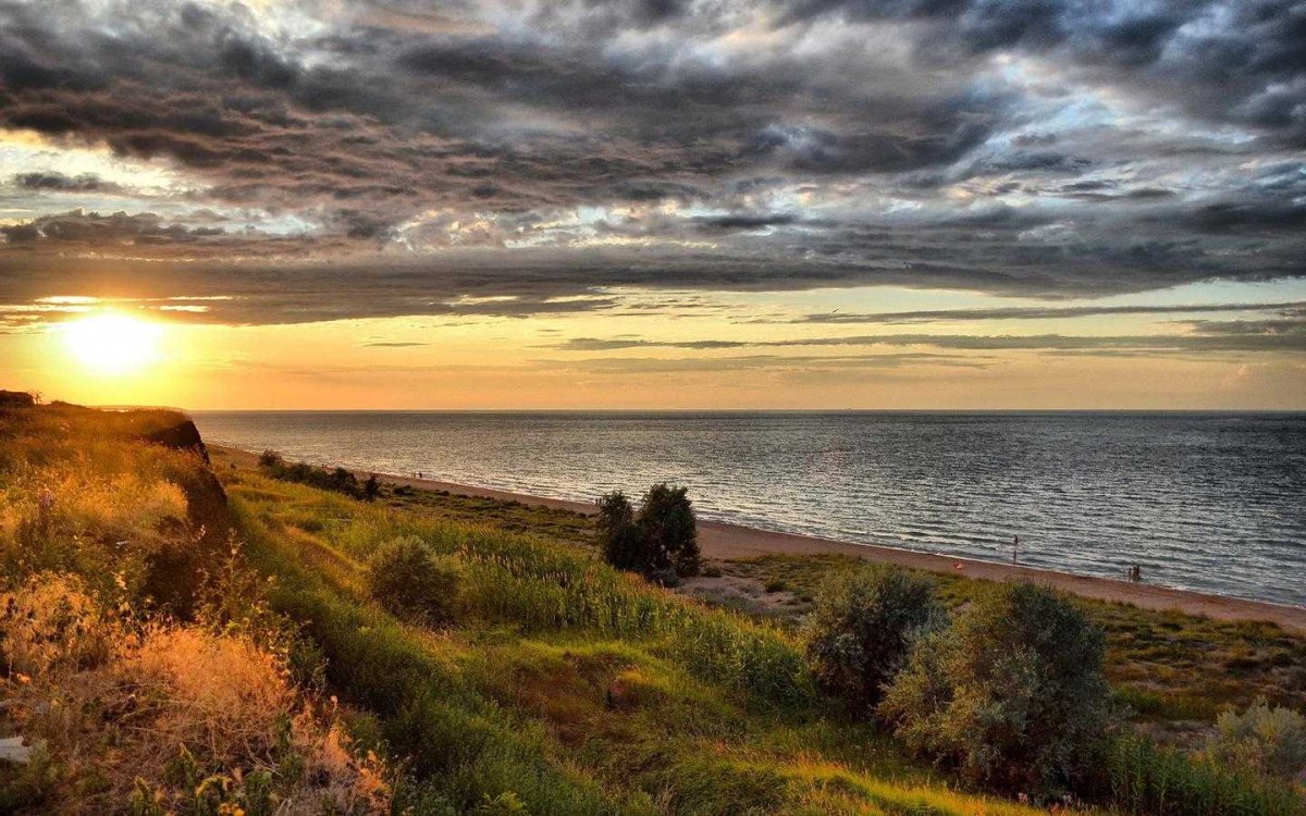 Кубань Азовское море