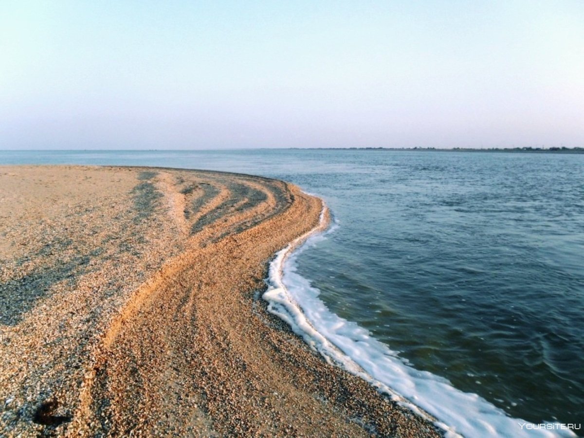 Азовское море Ясенская коса