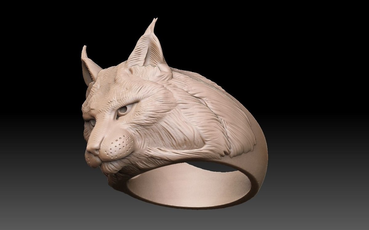3д model head Cat STL
