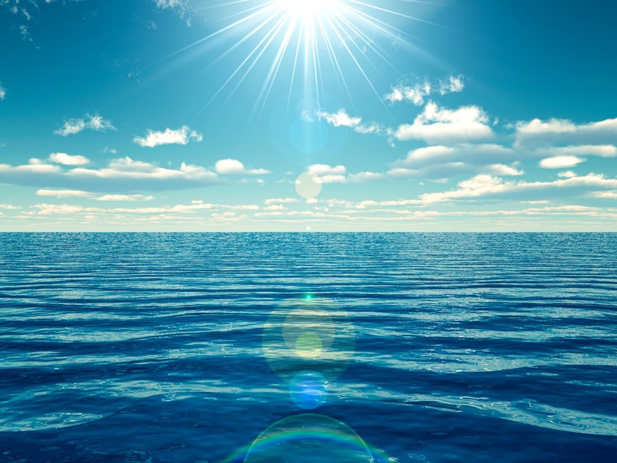 Фон море
