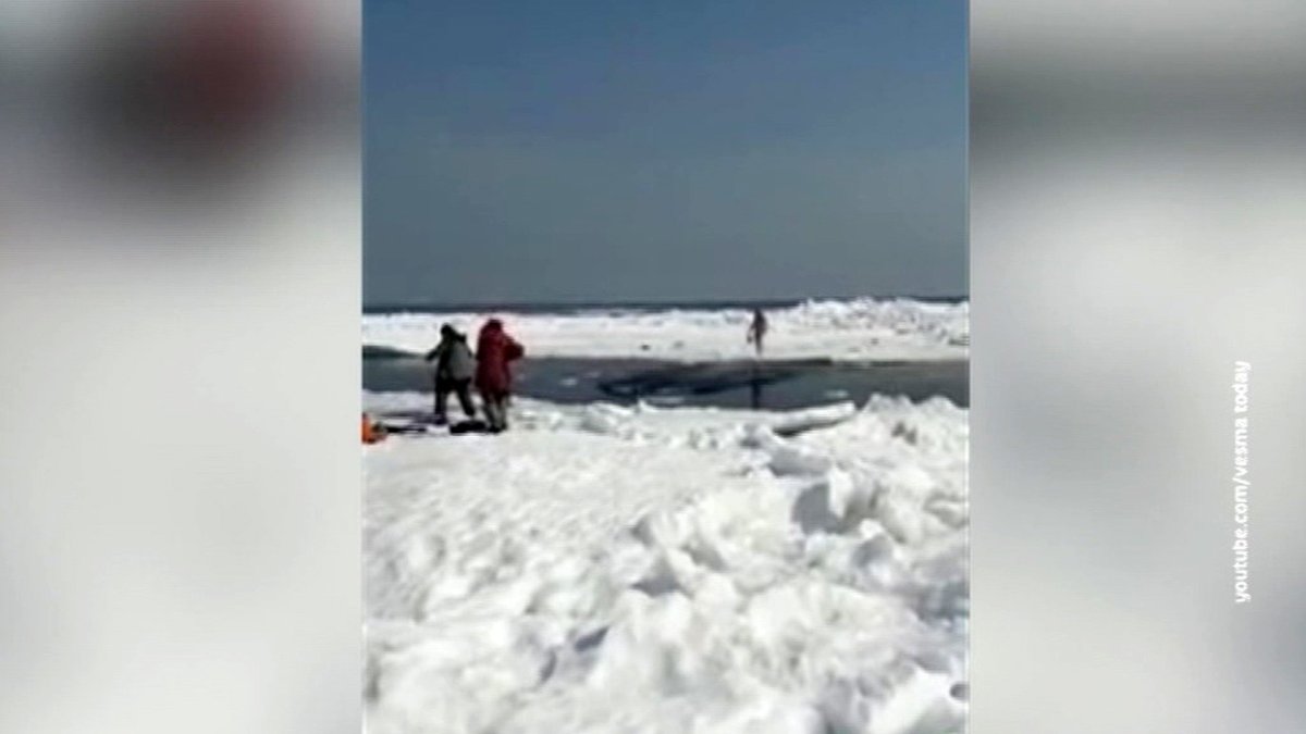 Зимняя рыбалка в море Лаптевых