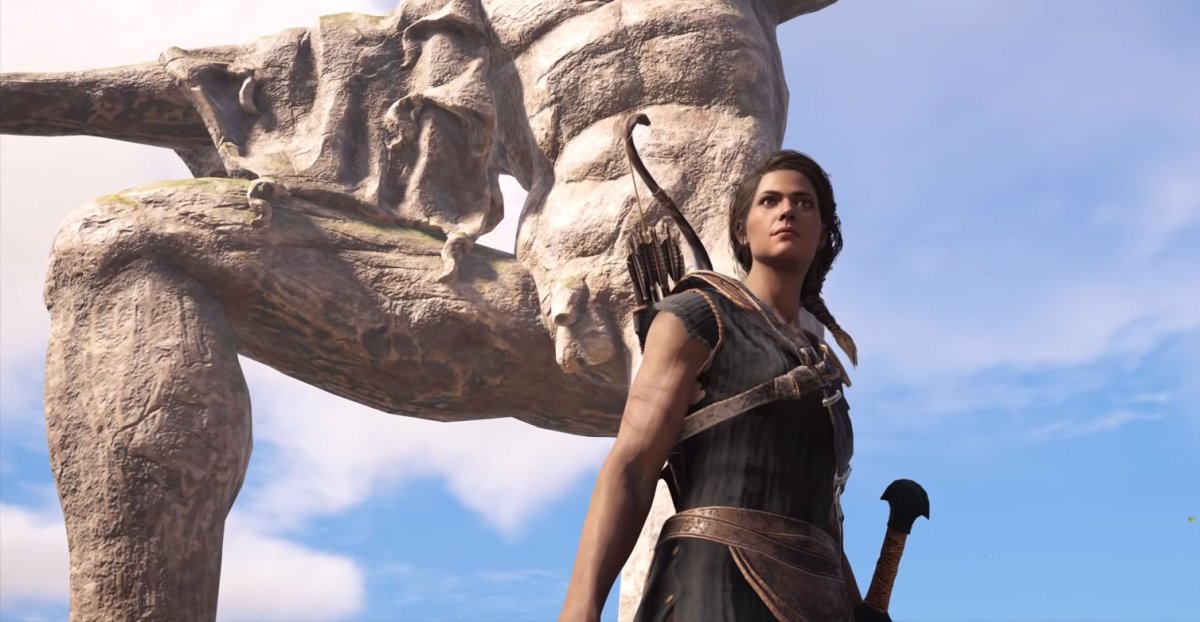 Колосс Родосский Assassins Creed Odyssey