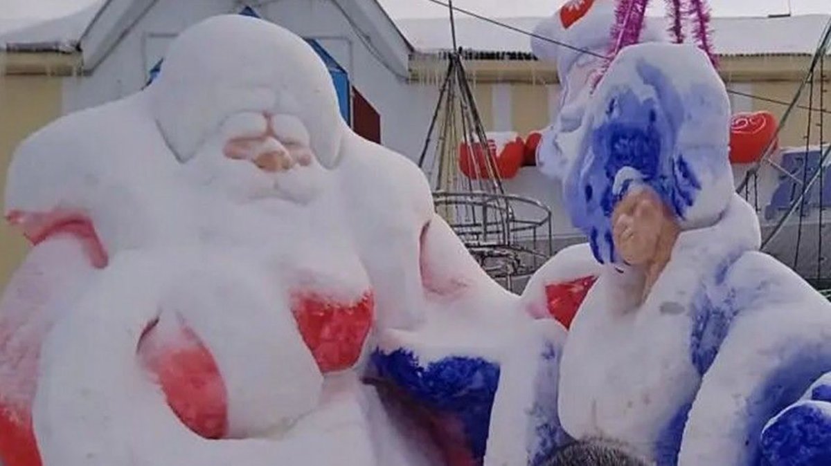 Снегурочка в Якутии