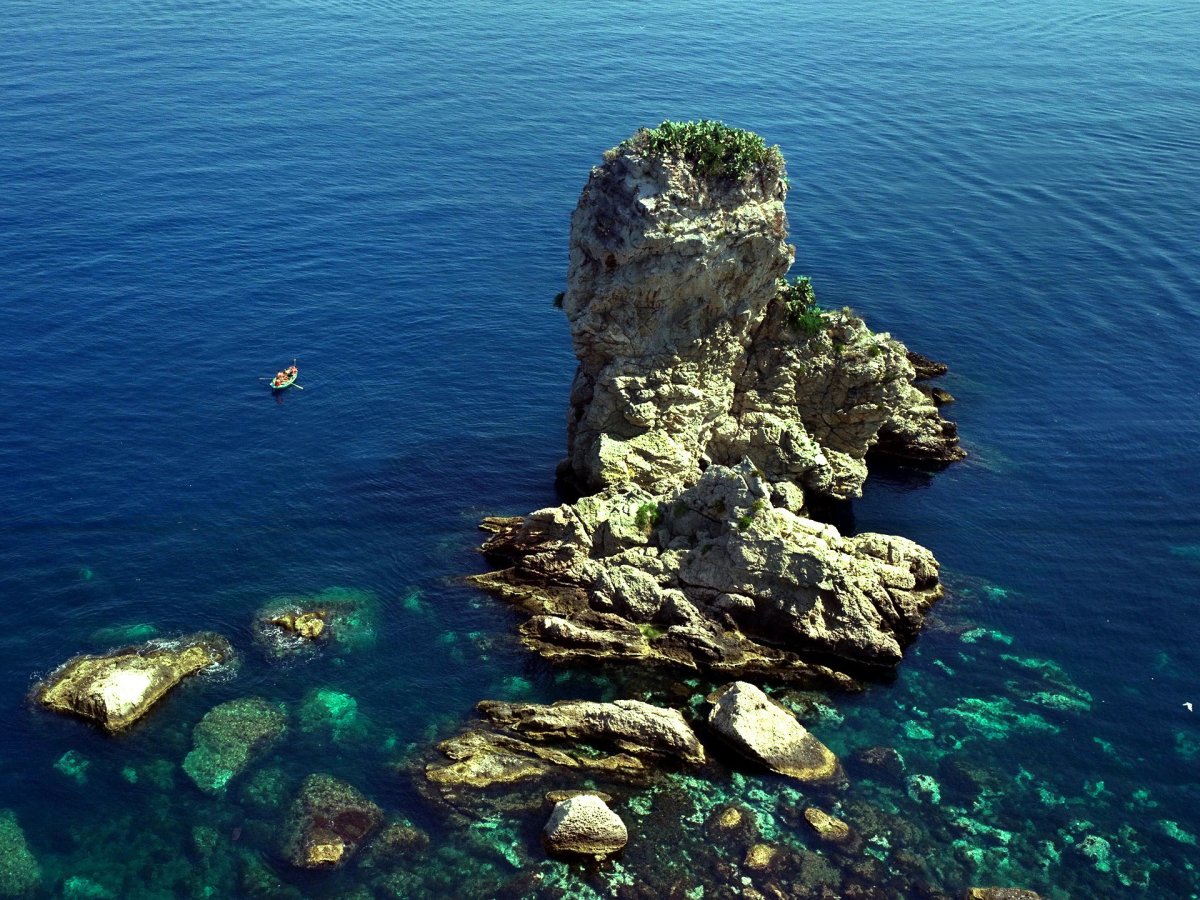 Остров Сикинос Средиземного моря