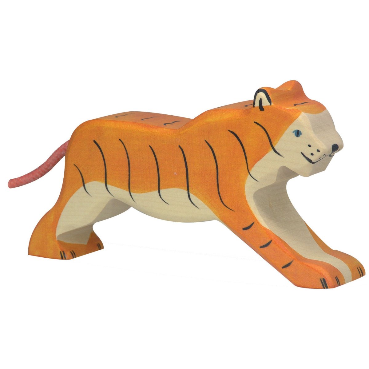 Фигурка тигра из дерева