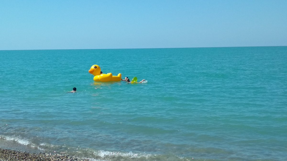 Море в Абхазии сейчас
