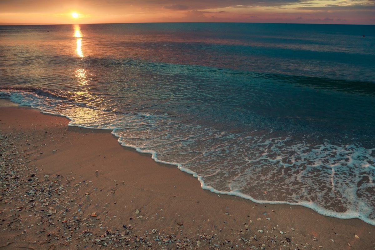 Черное море рассвет