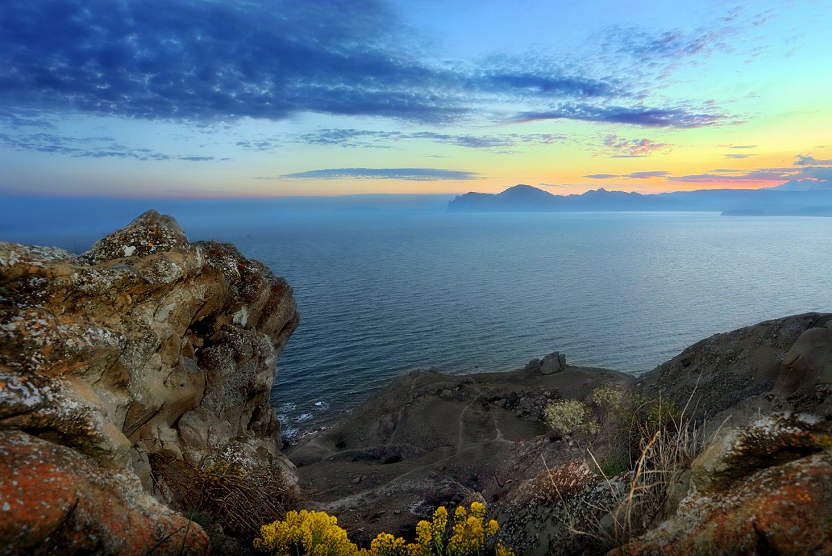 Закат в Крыму