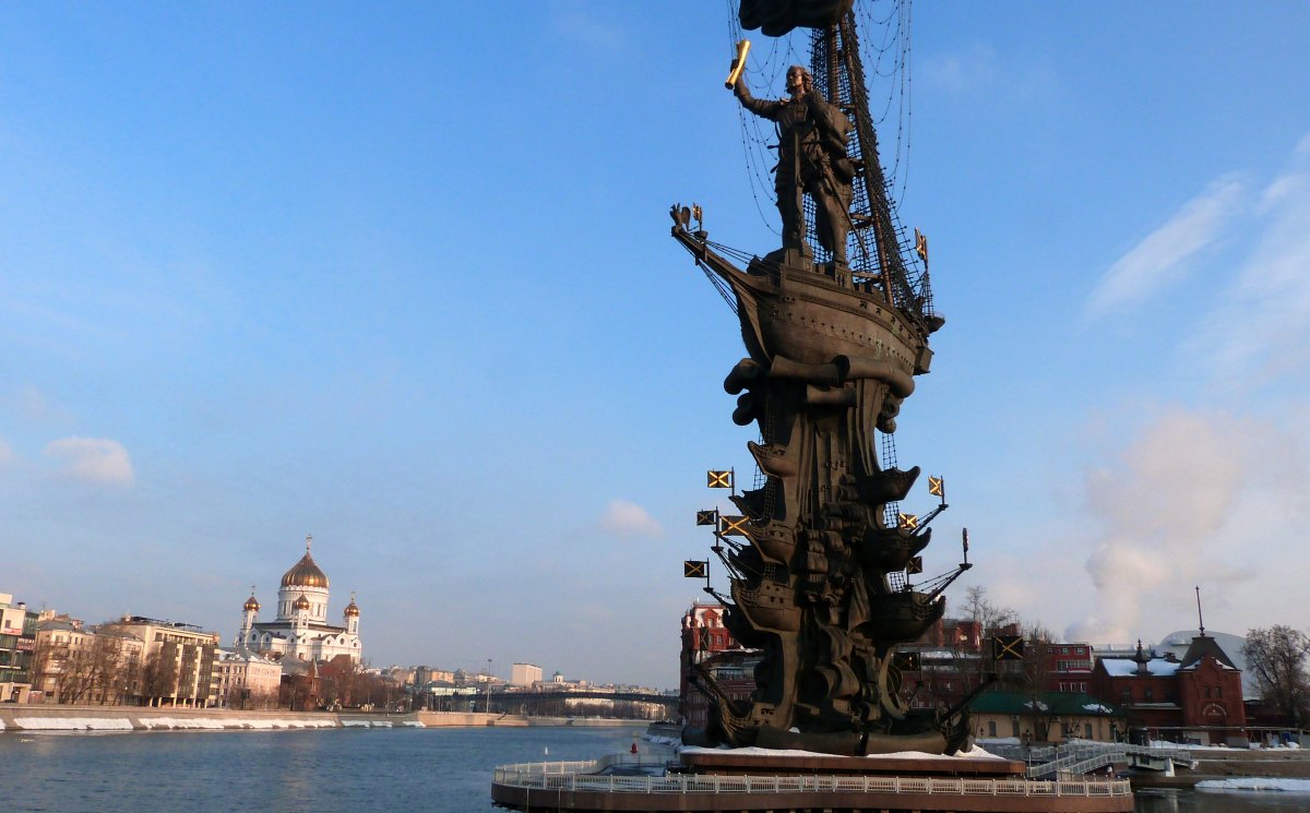 Церетели Зураб скульптуры в Москве