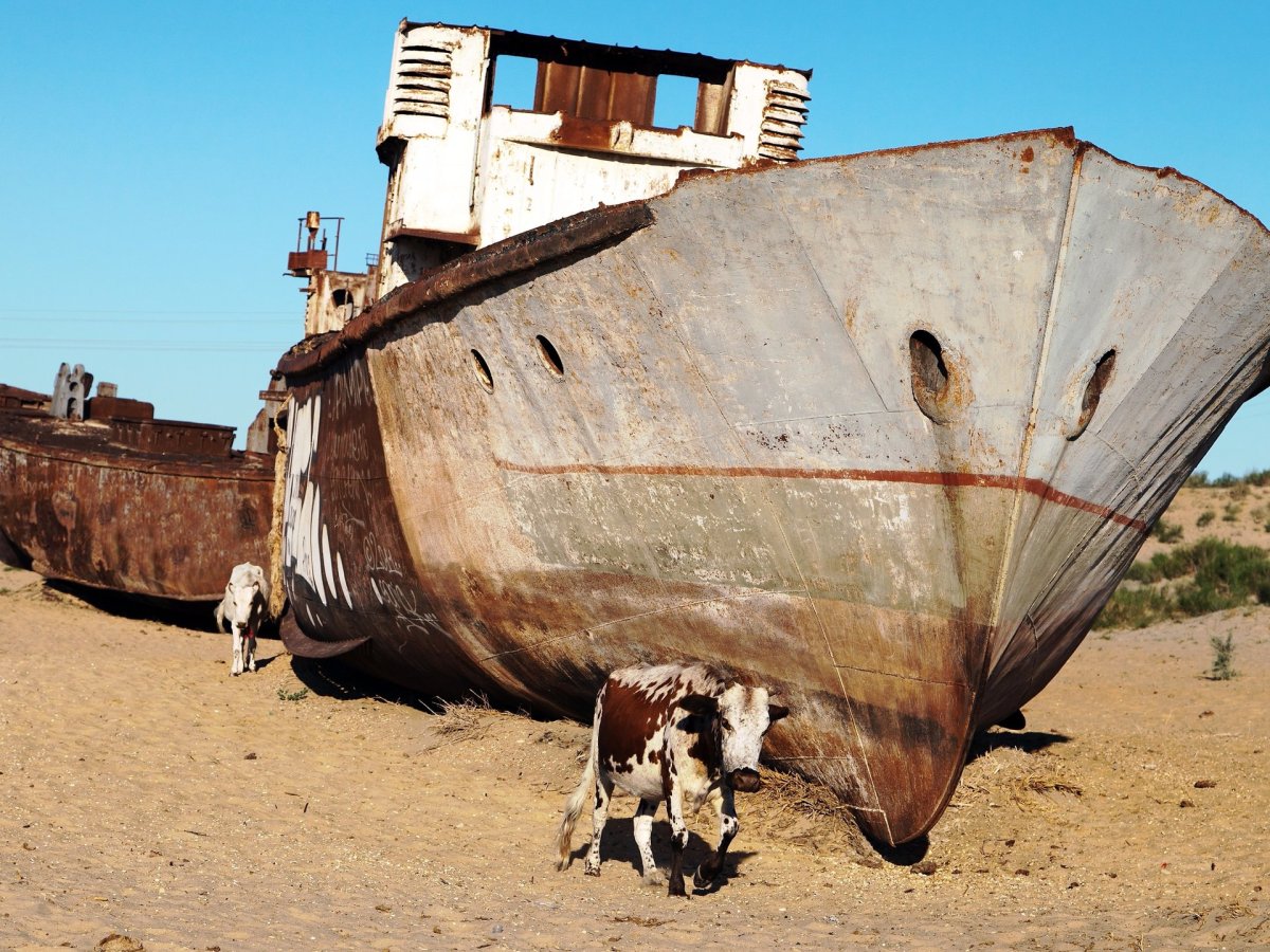 Кладбище кораблей Аральское море